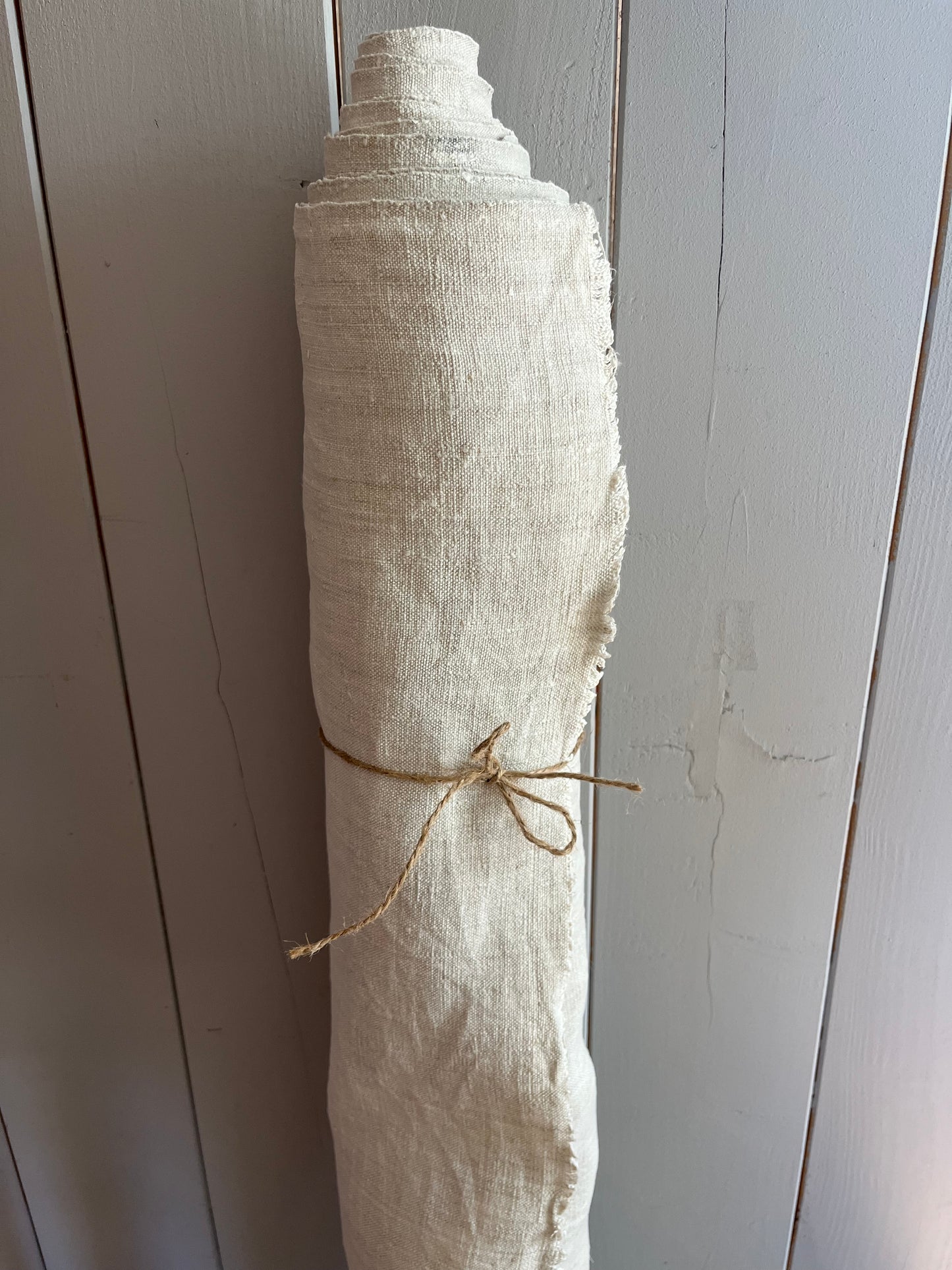 3 Meter schweres Bauernleinen 150 Jahre alt sauber