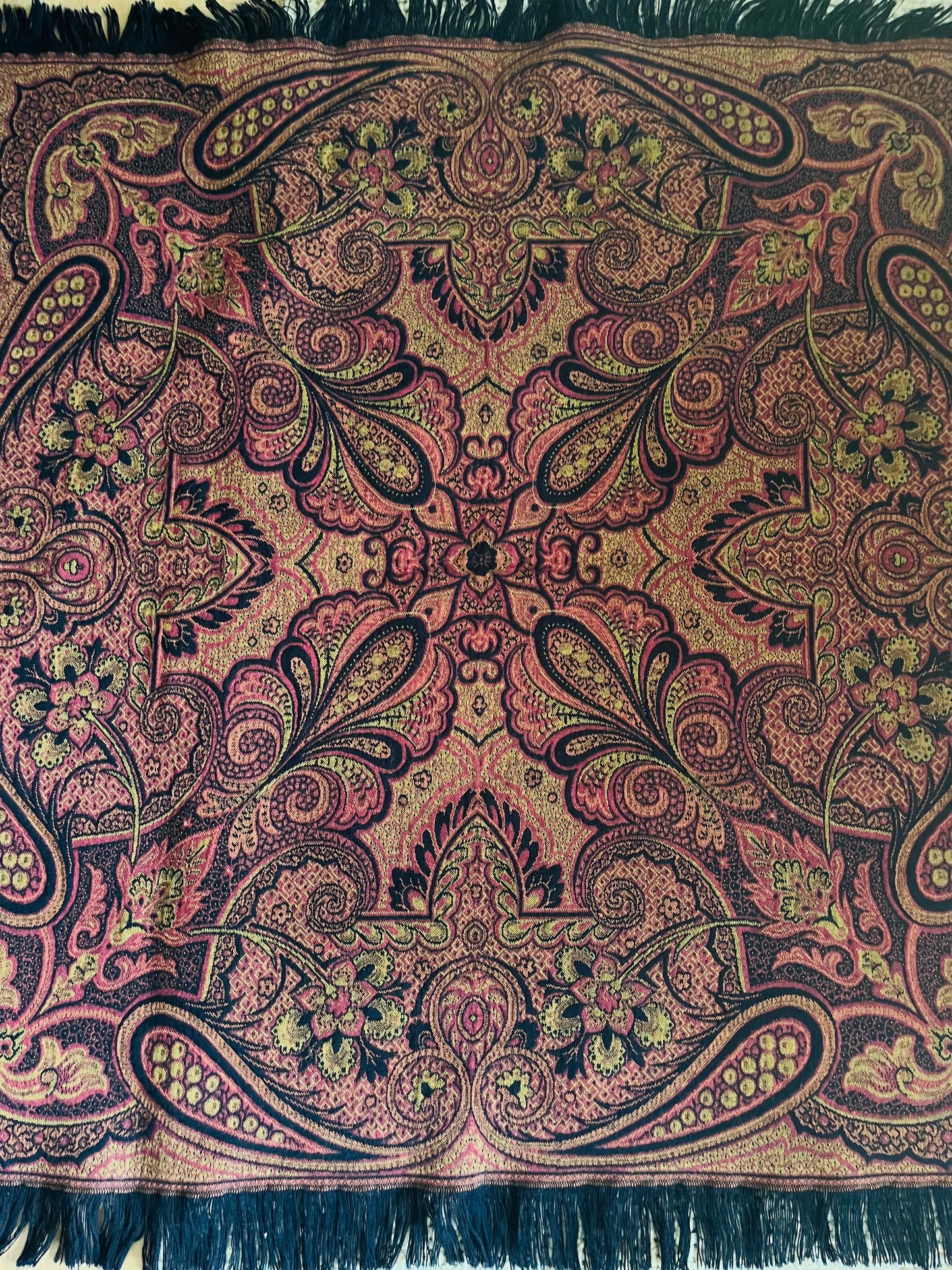Paisleydecke aus Frankreich