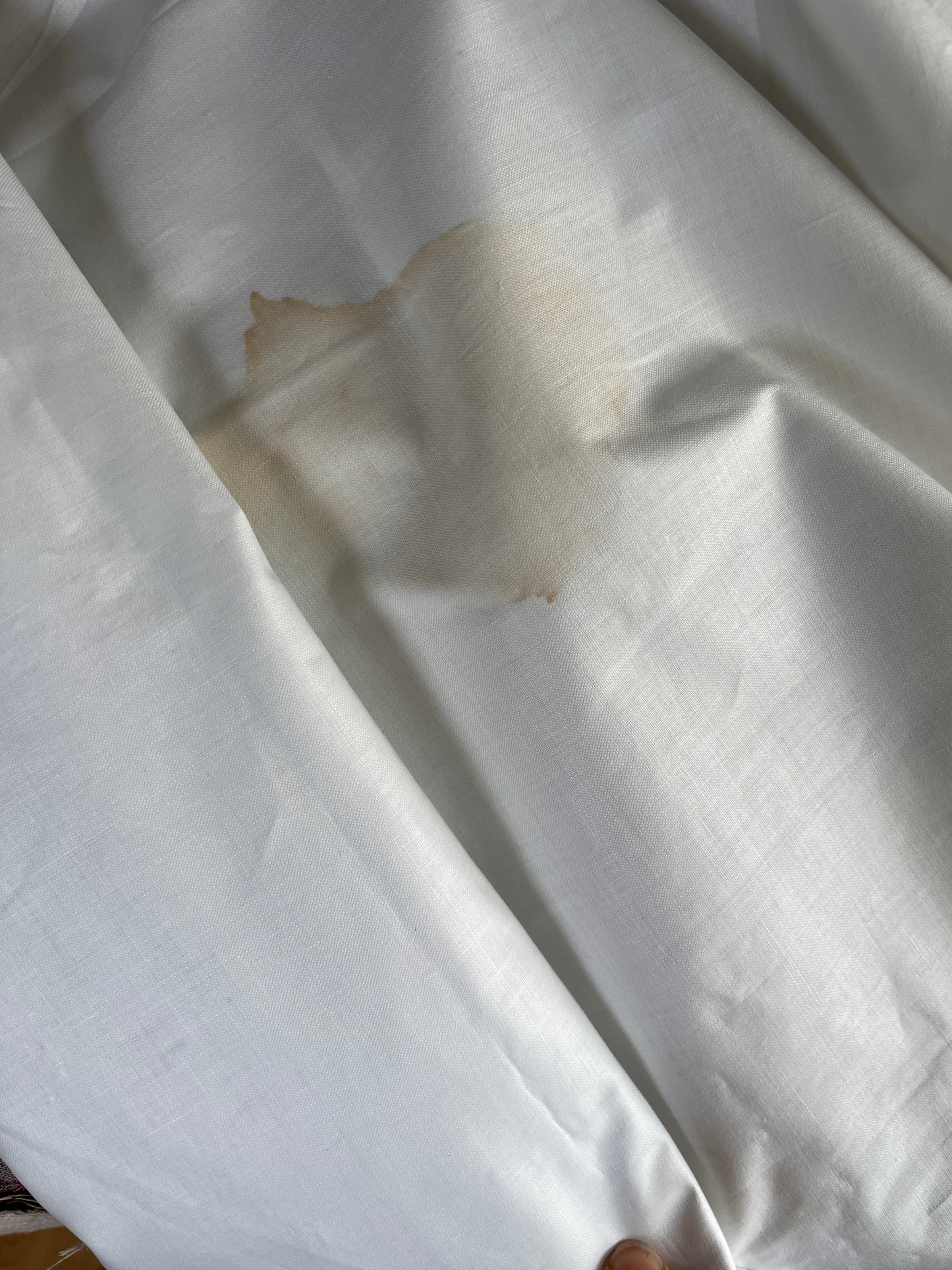 4 x 1,5 Meter hochwertiges glattes Leinen von 1940