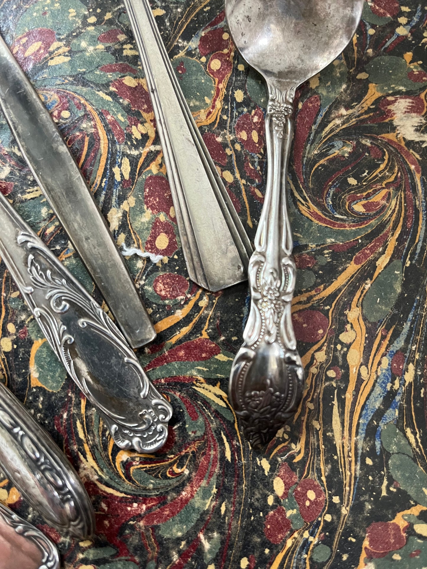 6 x Vintage Löffel aus Belgien