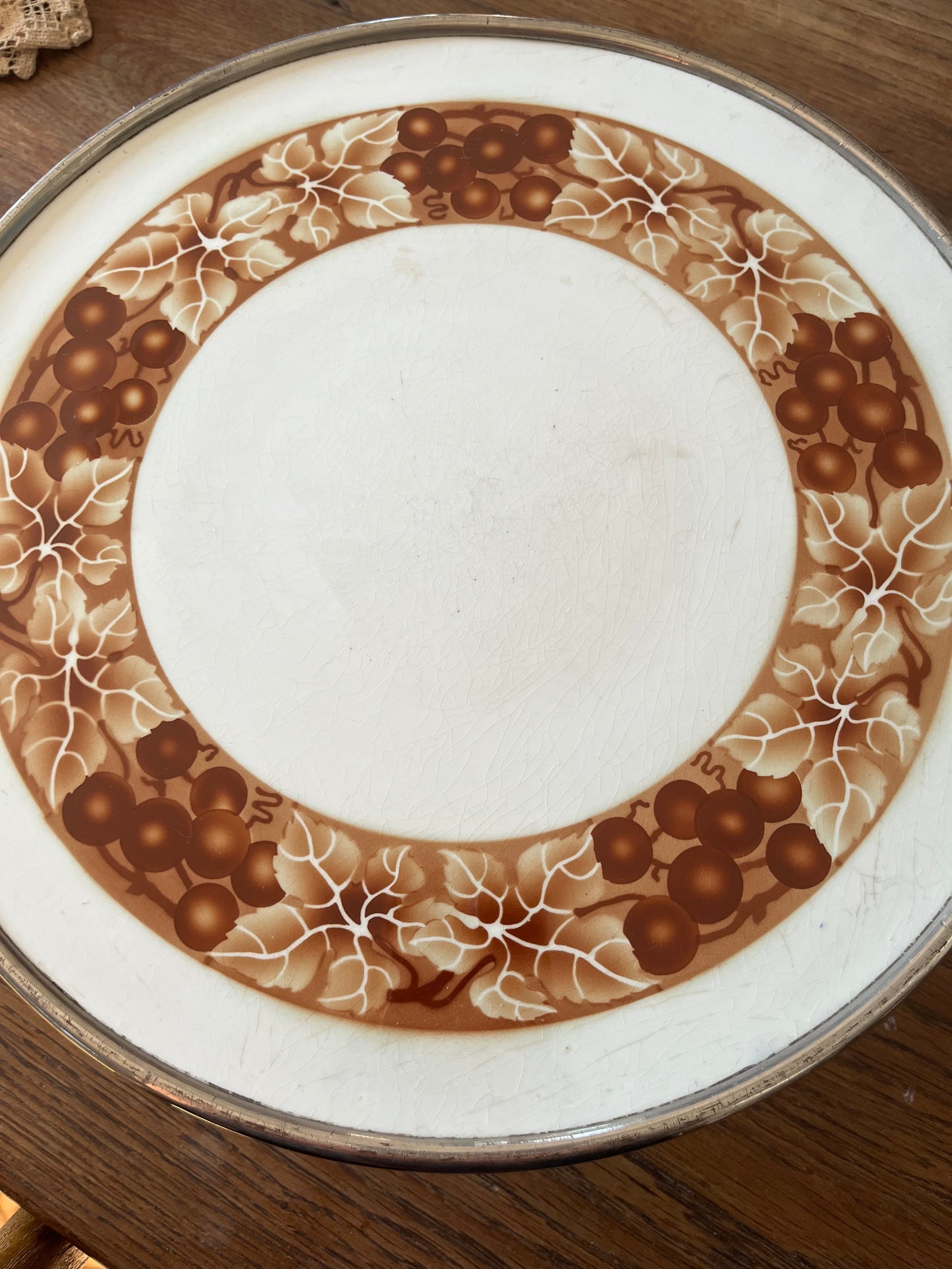 Kuchenplatte Etagere aus Belgien um 1950/60