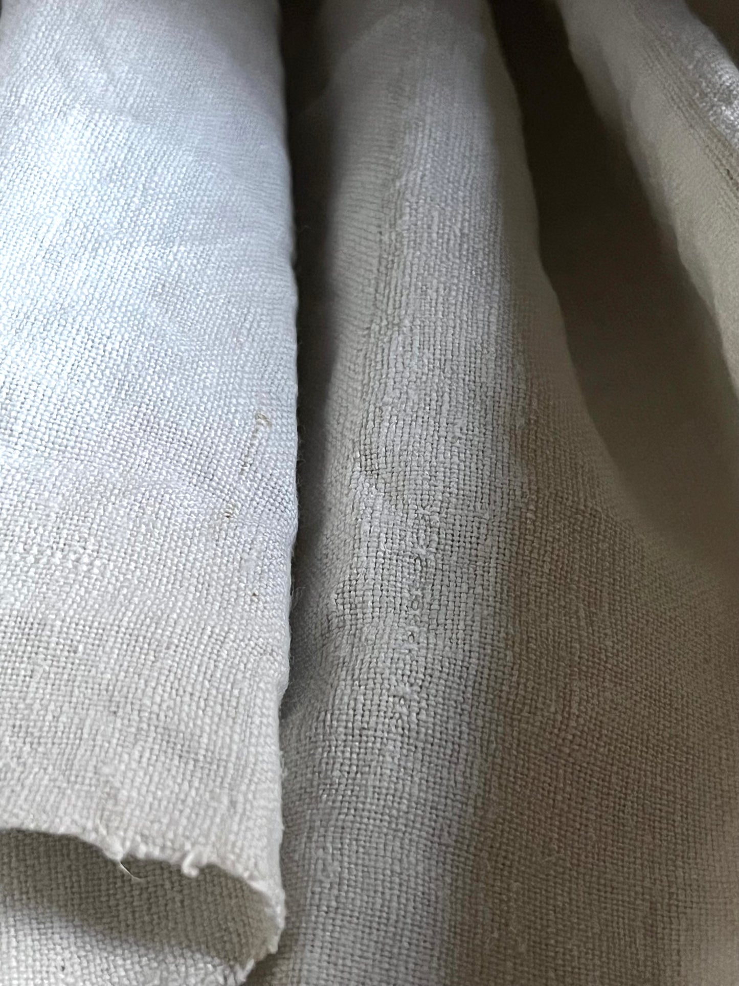 5 x 0,71 Meter tolles, feines Leinen um 1900