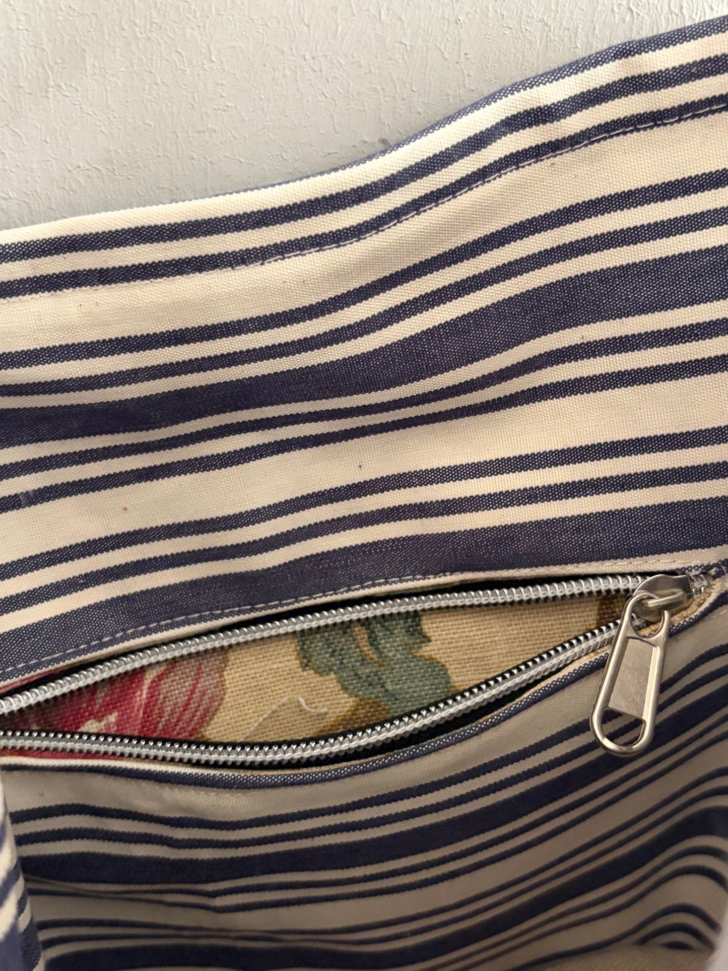 Everyday Tasche aus kräftigem altem Leinensack