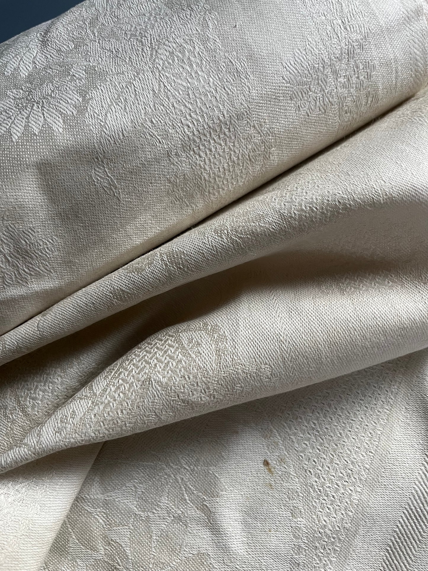 6,7 Meter hervorragendes Damastleinen für Tücher