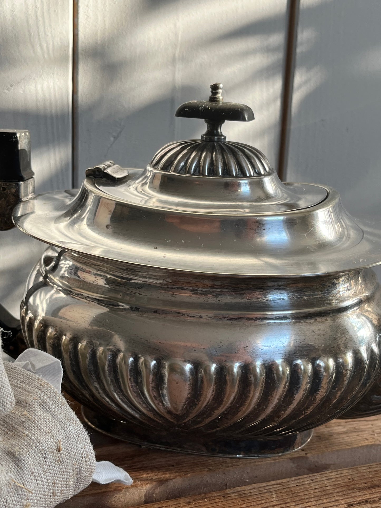 Alte englische Teekanne silverplate Klassiker