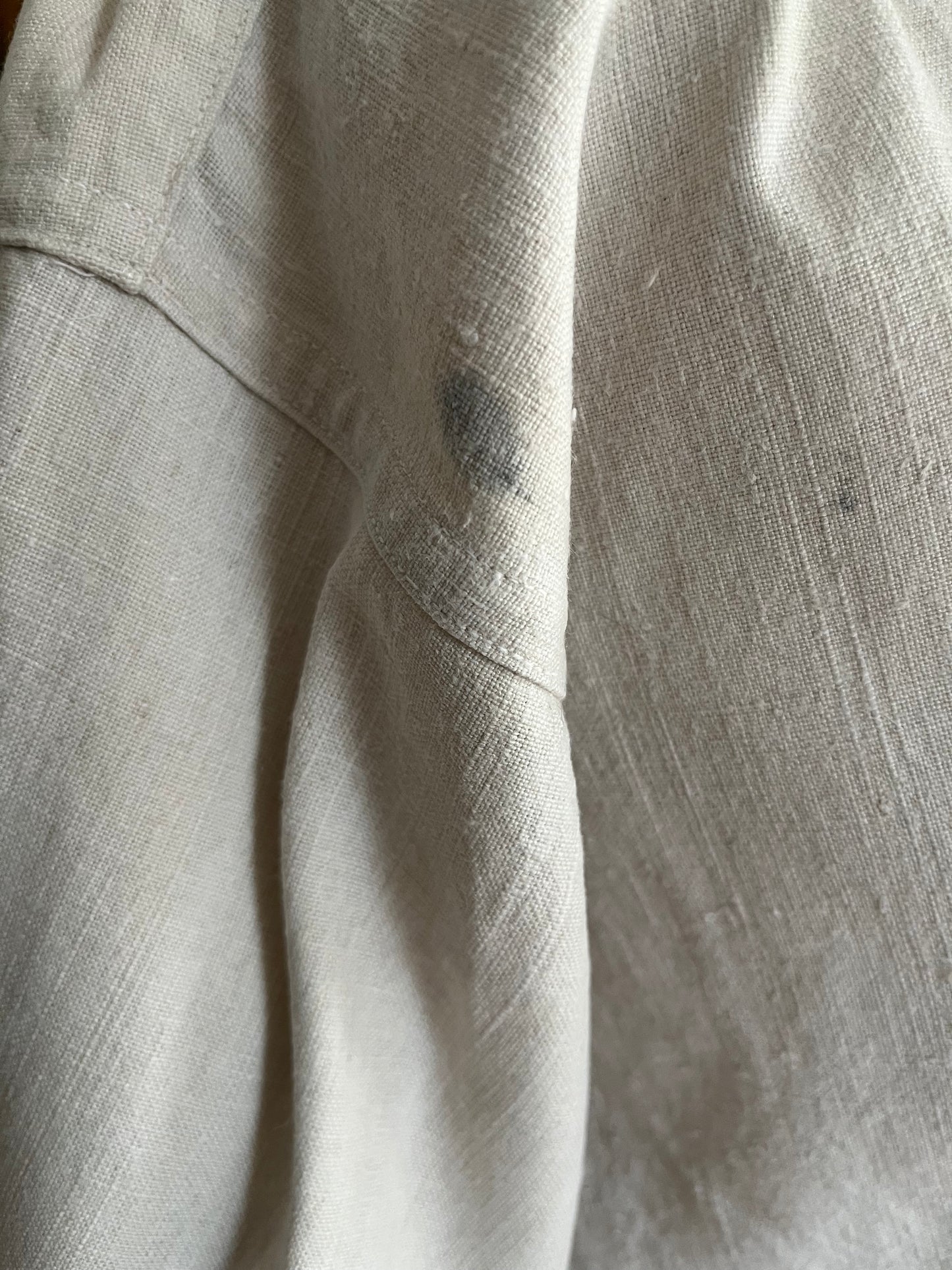 Großvaterhemd mit Stil und Monogramm AB: heute gemütliche Tunika