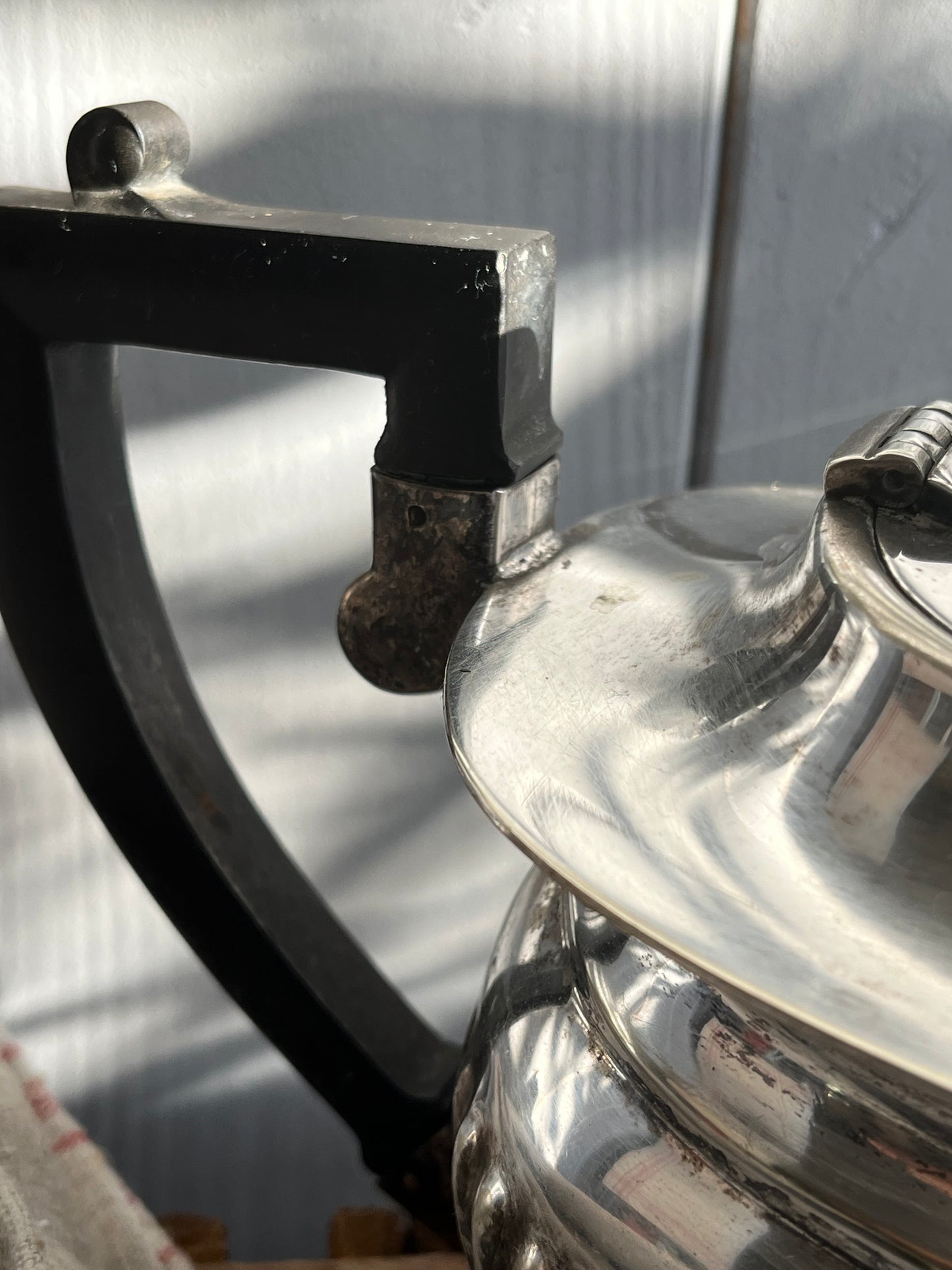 Alte englische Teekanne silverplate Klassiker