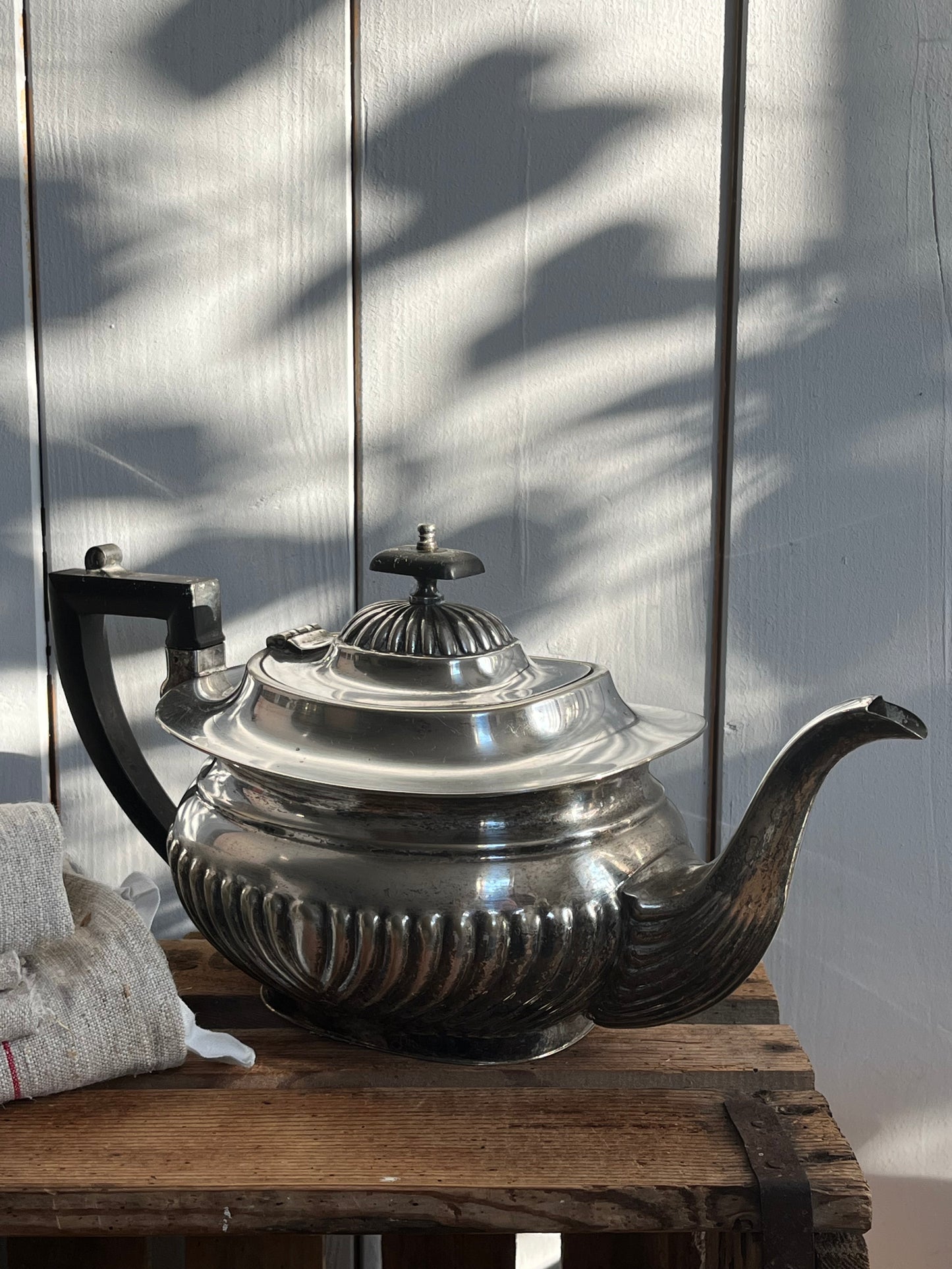 Alte englische Teekanne silverplate Klassiker
