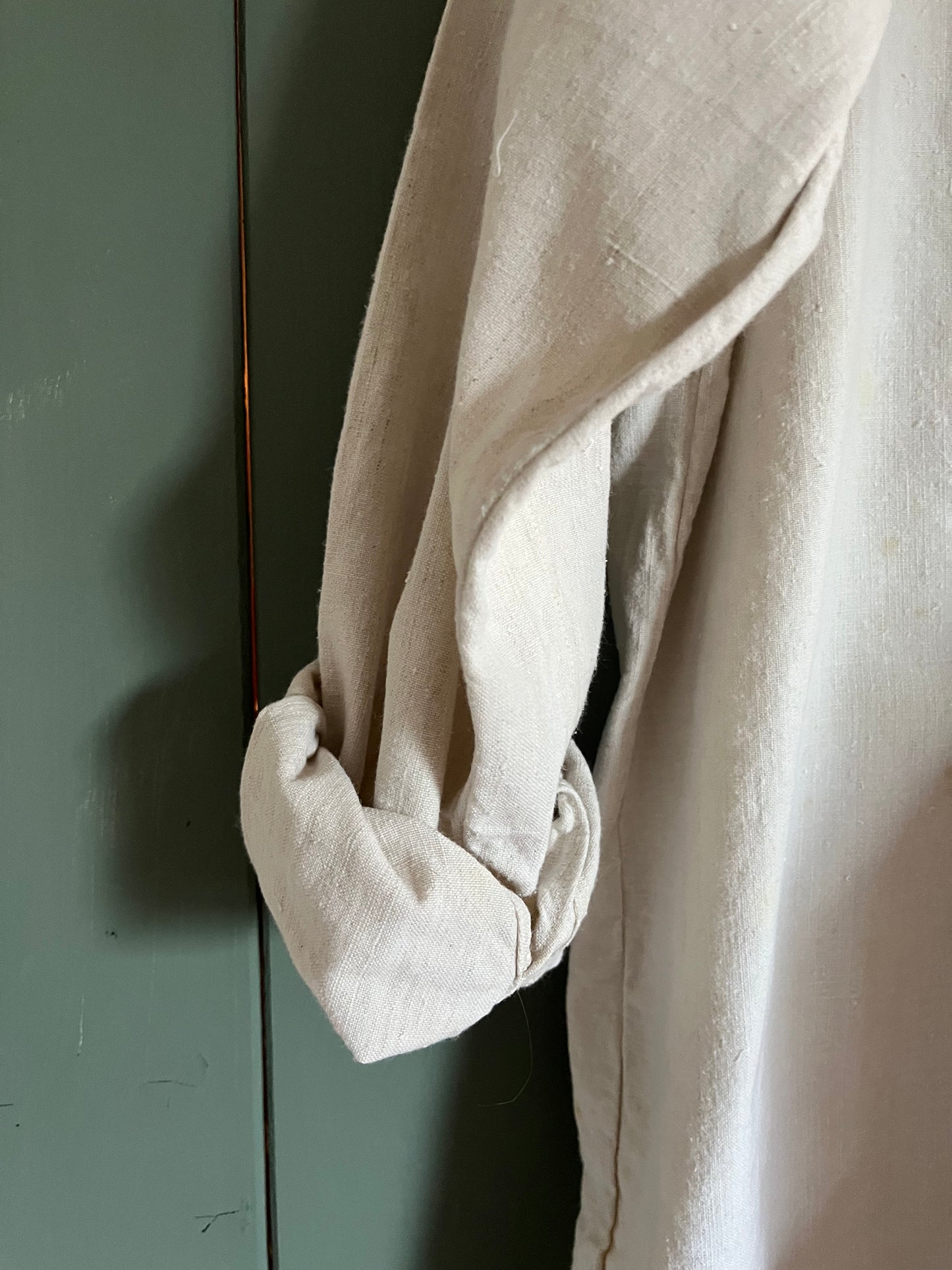 Großvaterhemd mit Stil und Monogramm JB: heute gemütliche Tunika