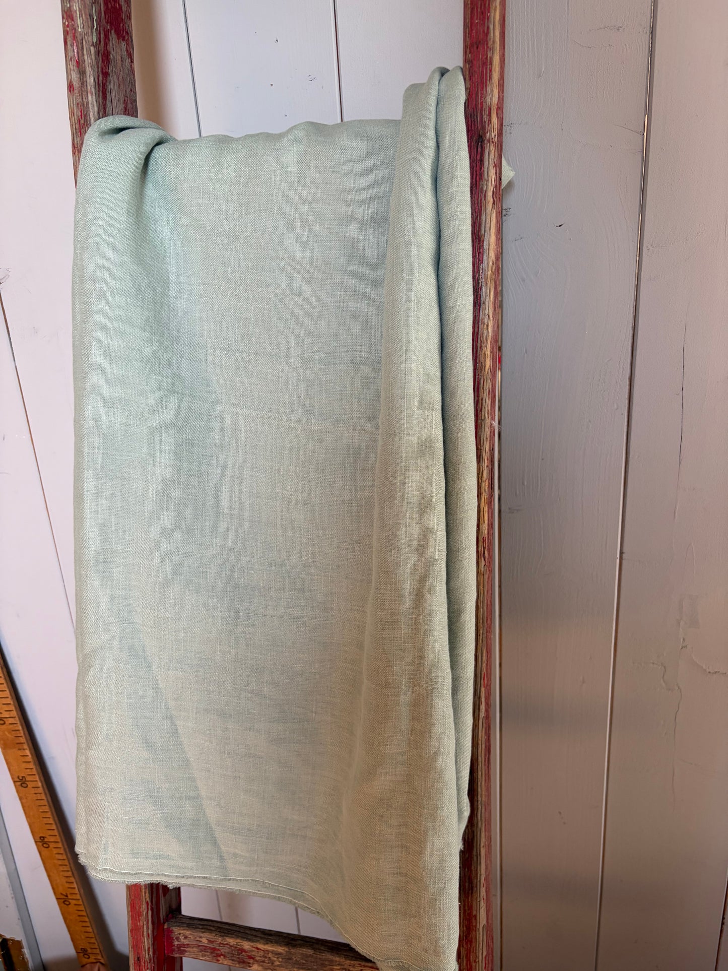 Washed Leinen in Pastell-Mint 2,65 x 1,55