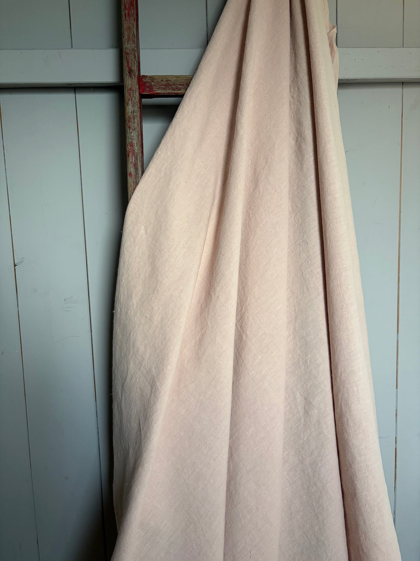 XL Leinentuch washed Leinen in Rosé 140 x 220