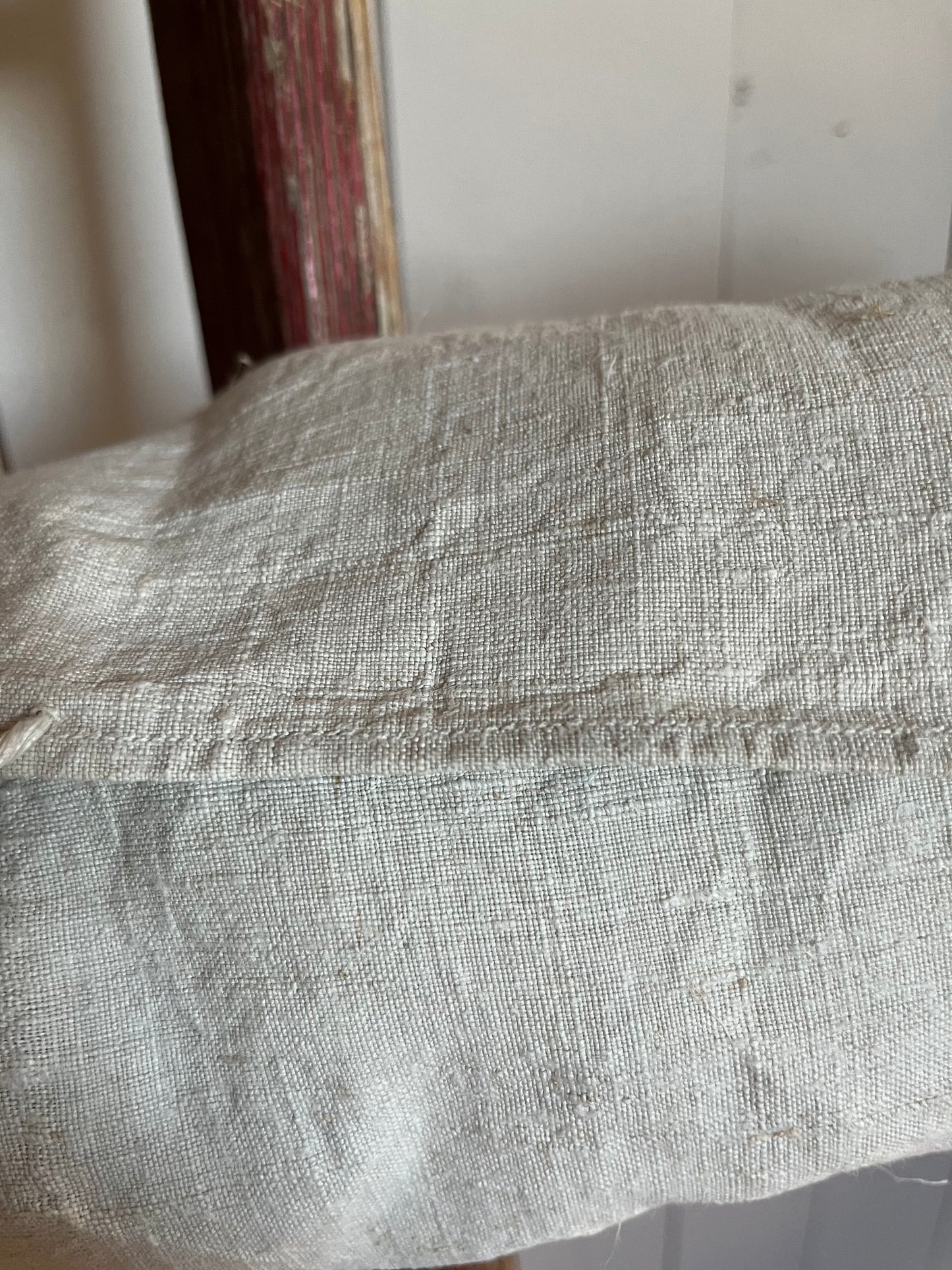 1906 gewebt: 7,1 Meter herrliches, sattes Bauernleinen