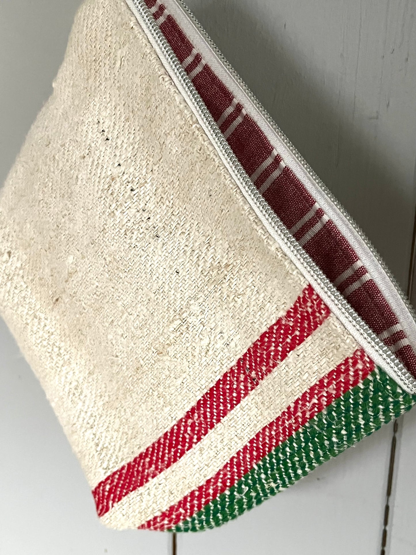 Kosmetiktasche Tasche gestreift kleiner Shopper