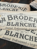 Charger l&#39;image dans la galerie, 1919: über 100 Jahre alte französische Stick Vorlagen: La Broderie Blanche
