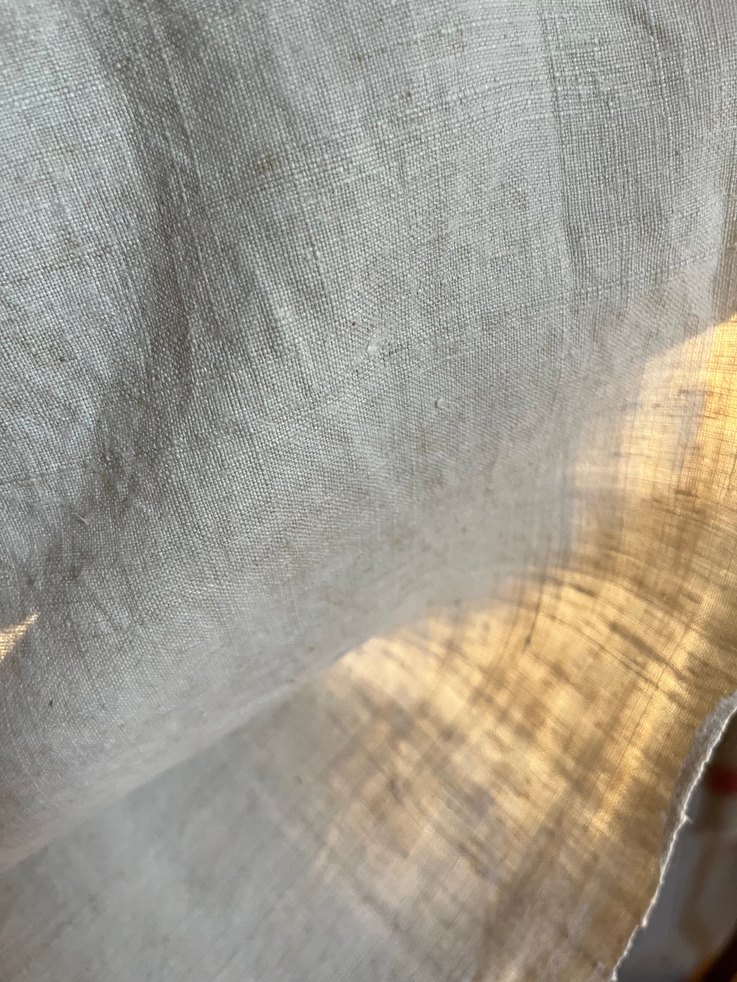 1906 gewebt: 7,1 Meter herrliches, sattes Bauernleinen