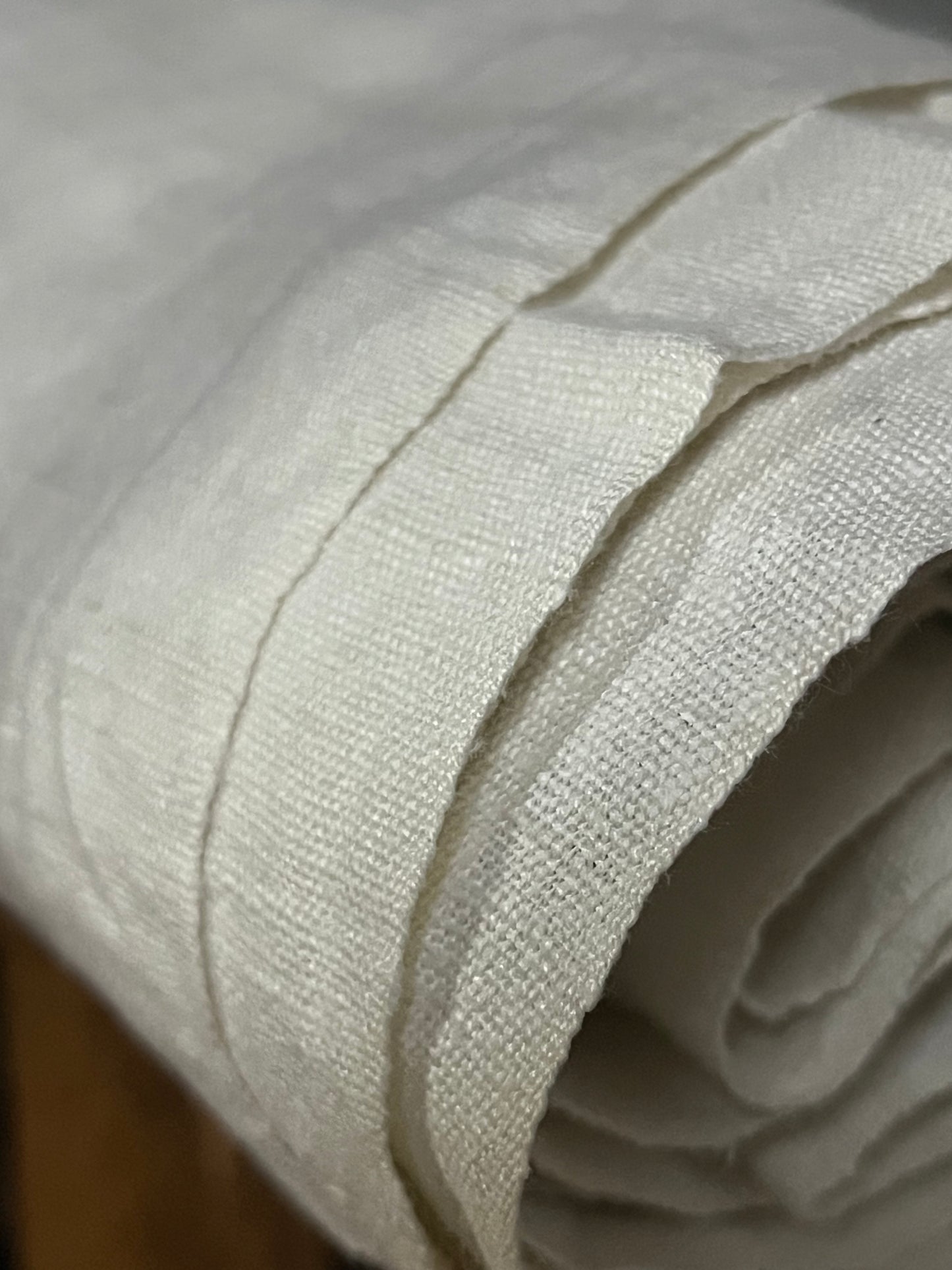 Extrabreit: 2,8 x 1,3 Meter tolles Leinen, sauber