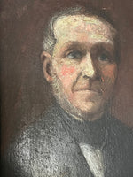 Load image into Gallery viewer, Monsieur in Öl - kleines gerahmtes Porträt
