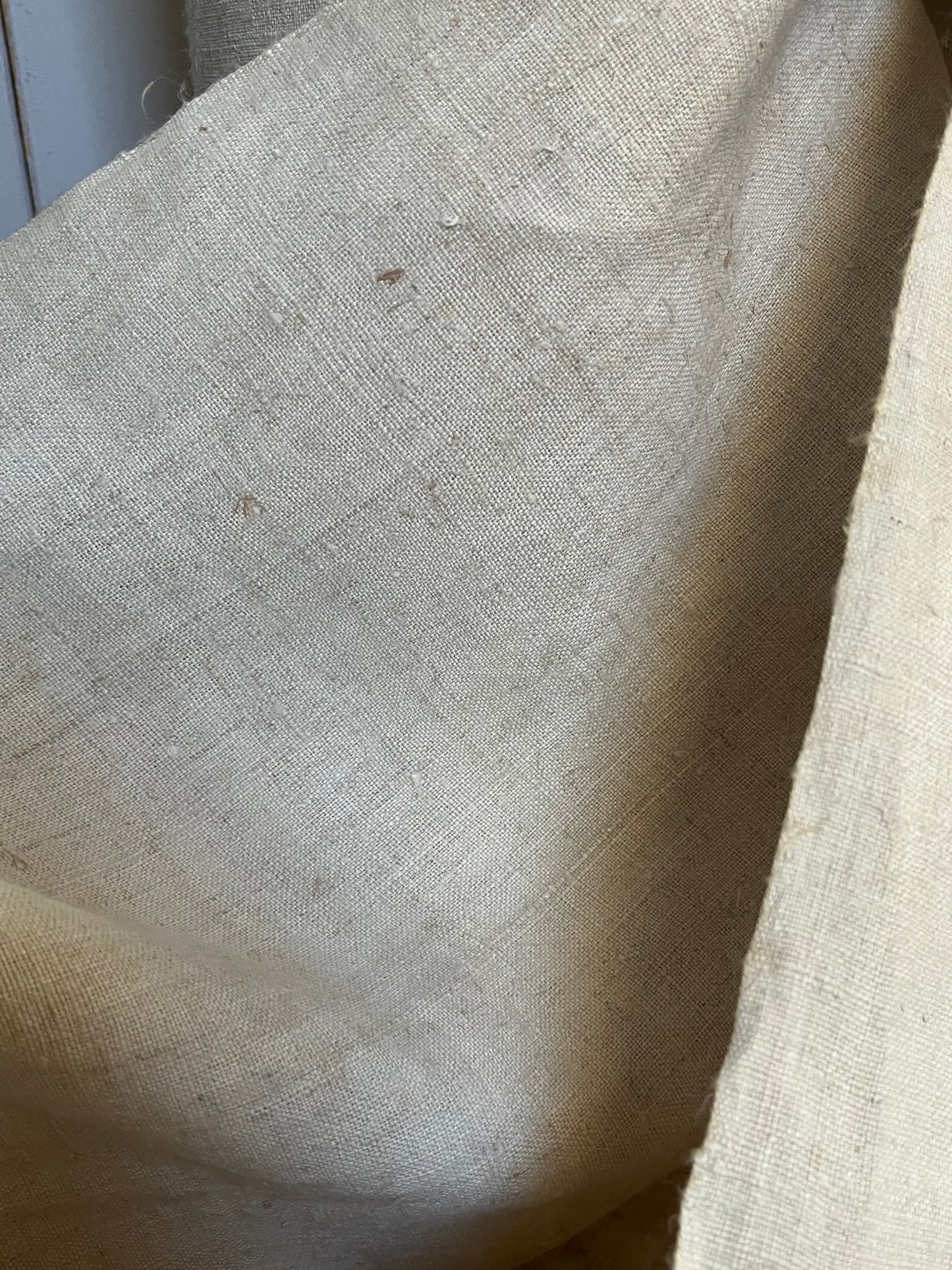 Rarität: 5 Meter Leinen 1895 gewebt, hervorragende Qualität, sauber