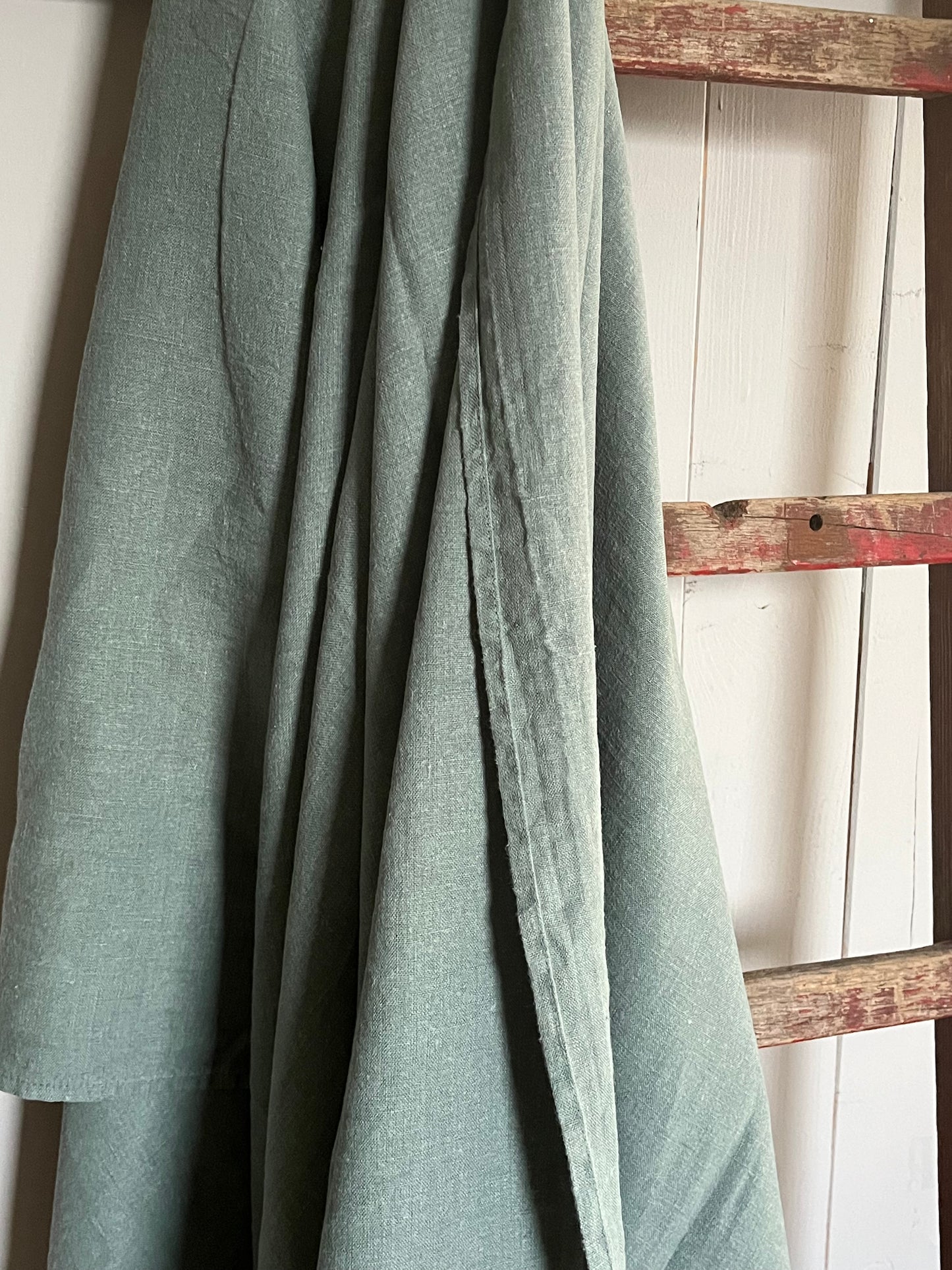 XL Leinen Decke, Überwurf aus schwerem Leinen 225 x 150