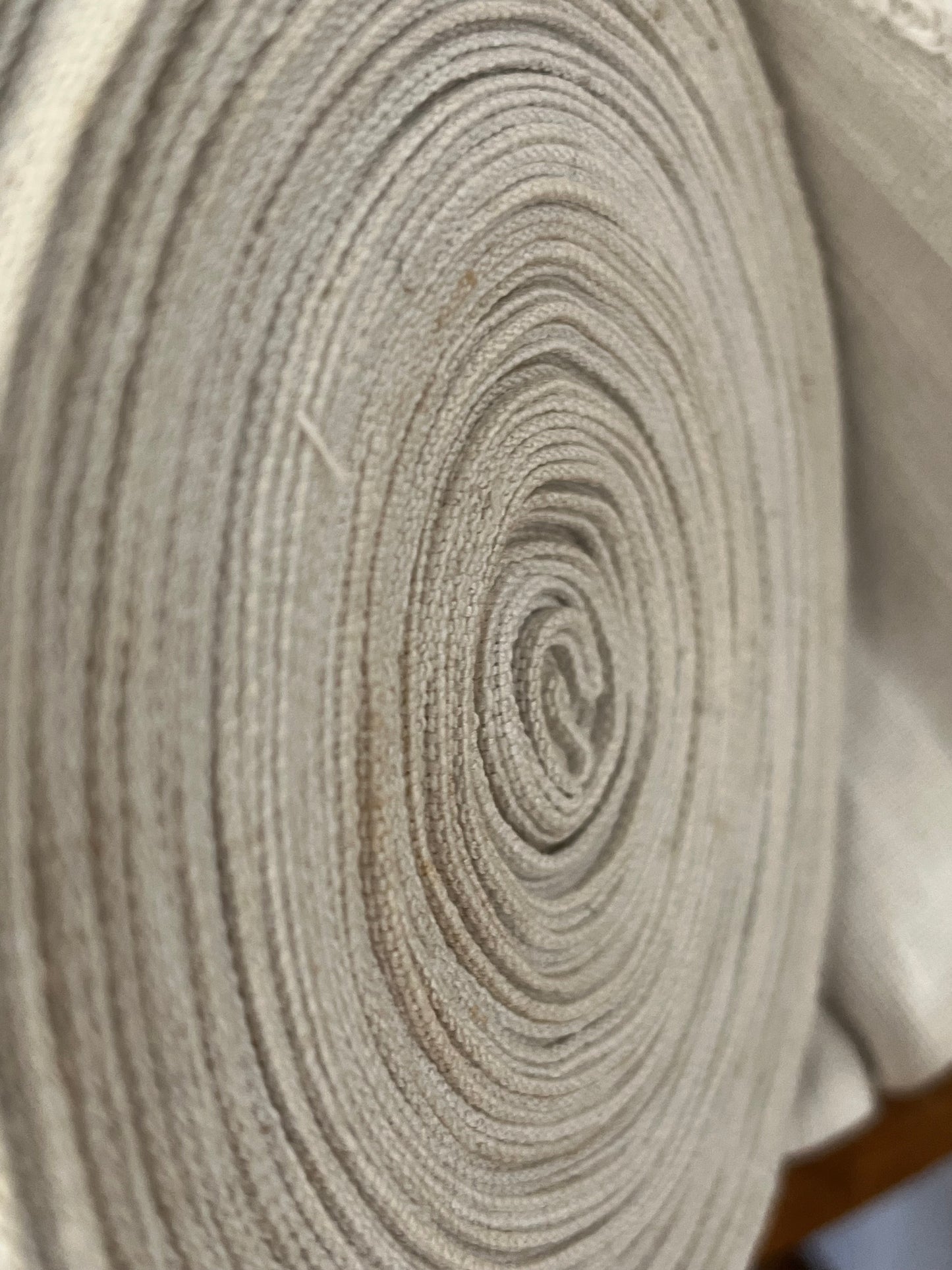 Top antikes Leinen: 13 Meter, sauber und fein gewebt - 2,3 Kilo