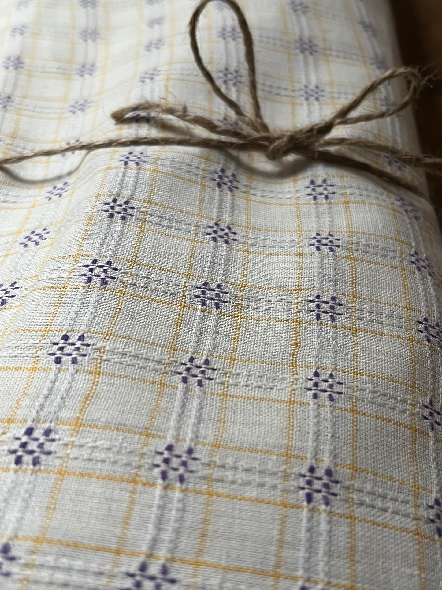 Seltenes Leinen aus den 1930er Jahren: 4 x 1,6 Meter