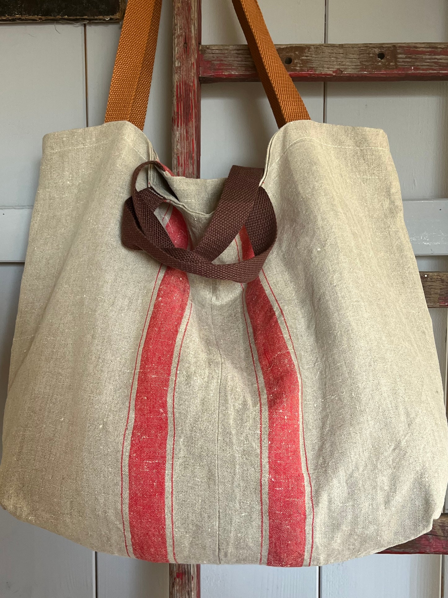 Leinentasche Shopper für den Einkauf