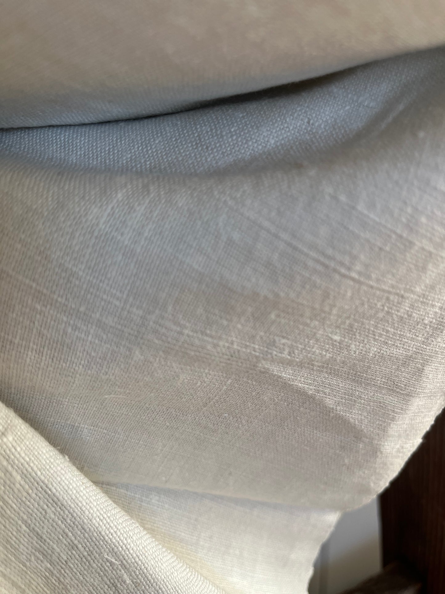 Top antikes Leinen: 13 Meter, sauber und fein gewebt - 2,3 Kilo