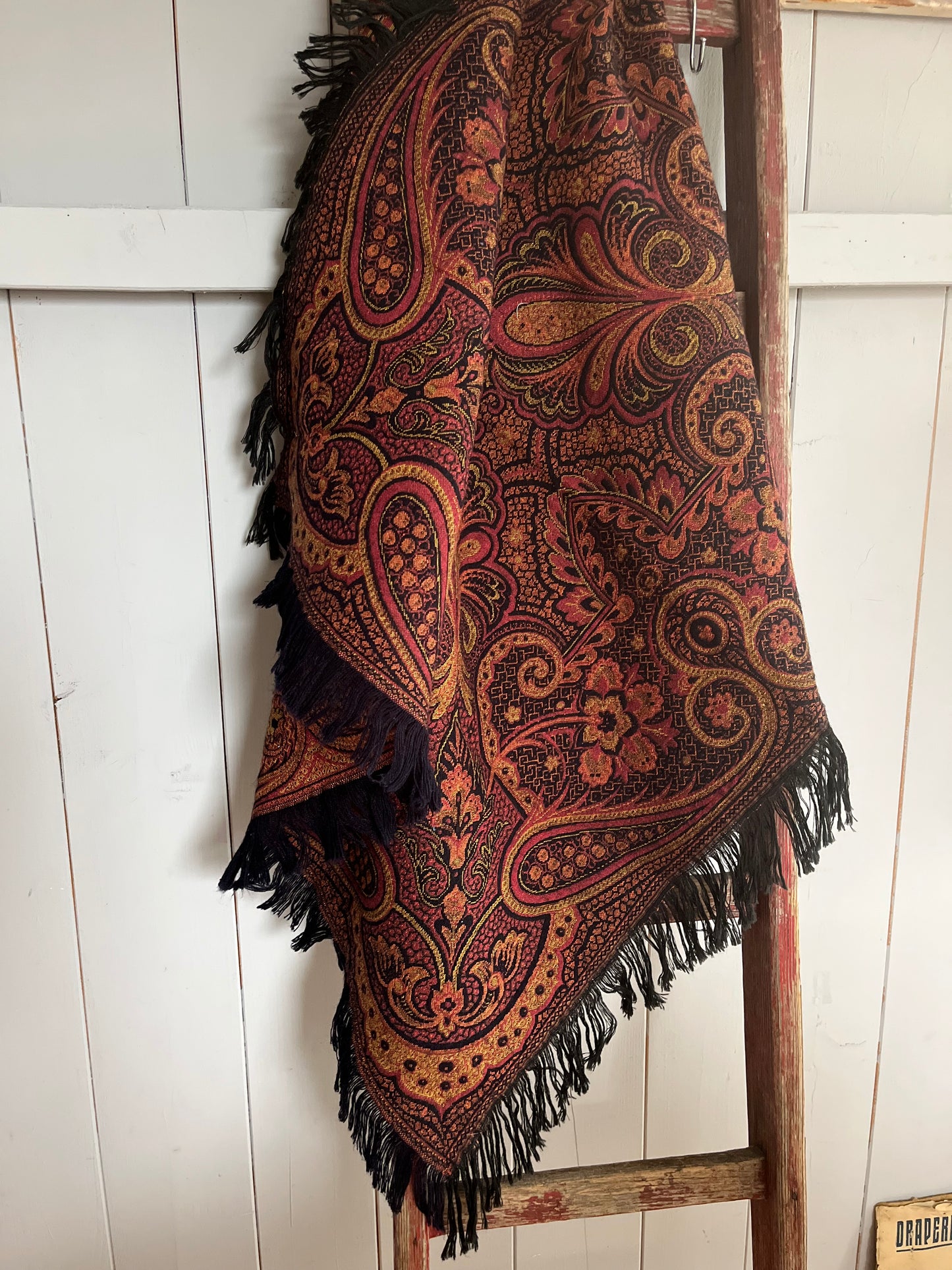 Paisleydecke aus Frankreich