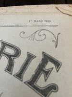 Laden Sie das Bild in den Galerie-Viewer, 1919: über 100 Jahre alte französische Stick Vorlagen: La Broderie Blanche
