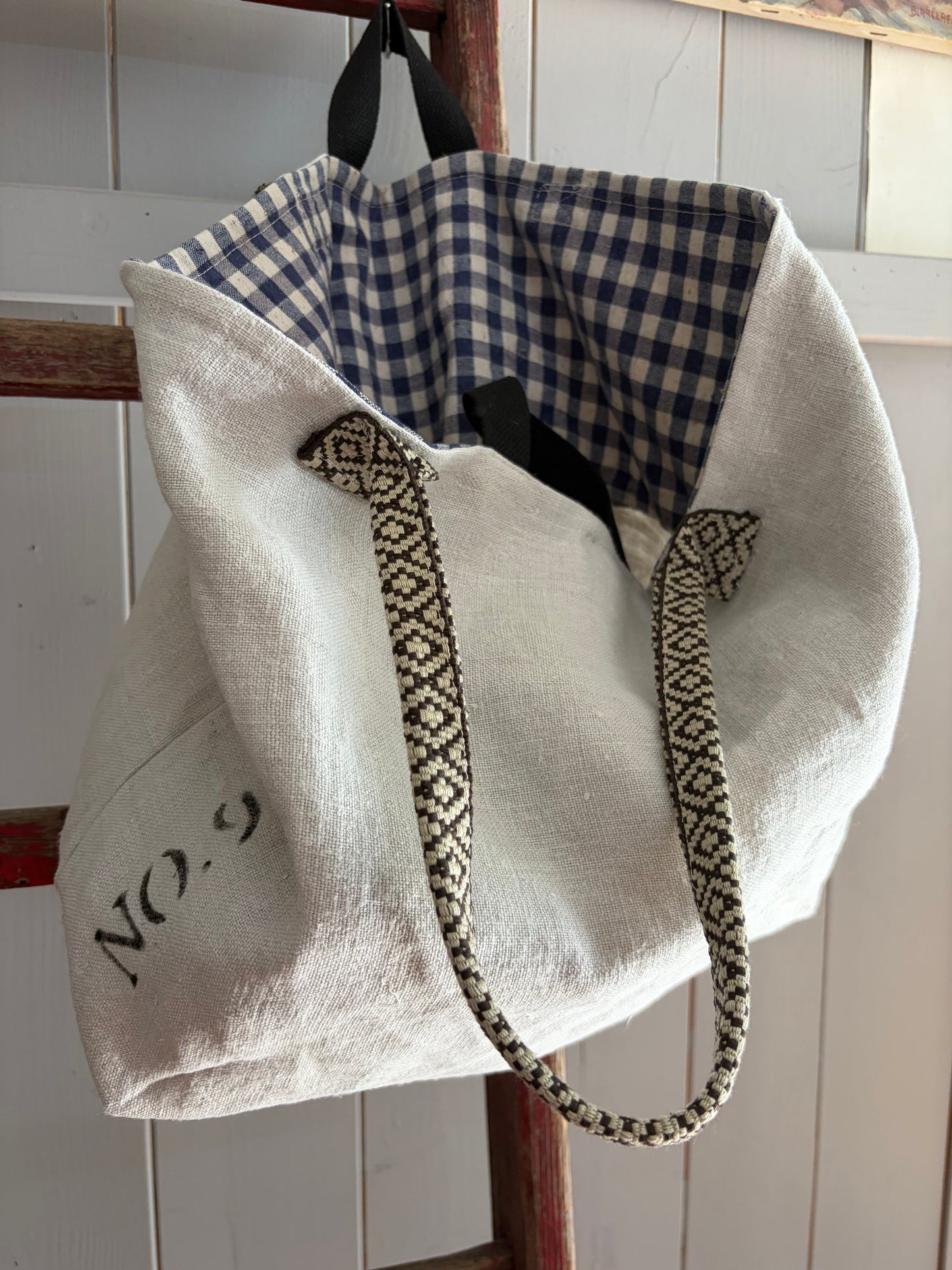 Leinentasche Shopper für den kleinen Einkauf