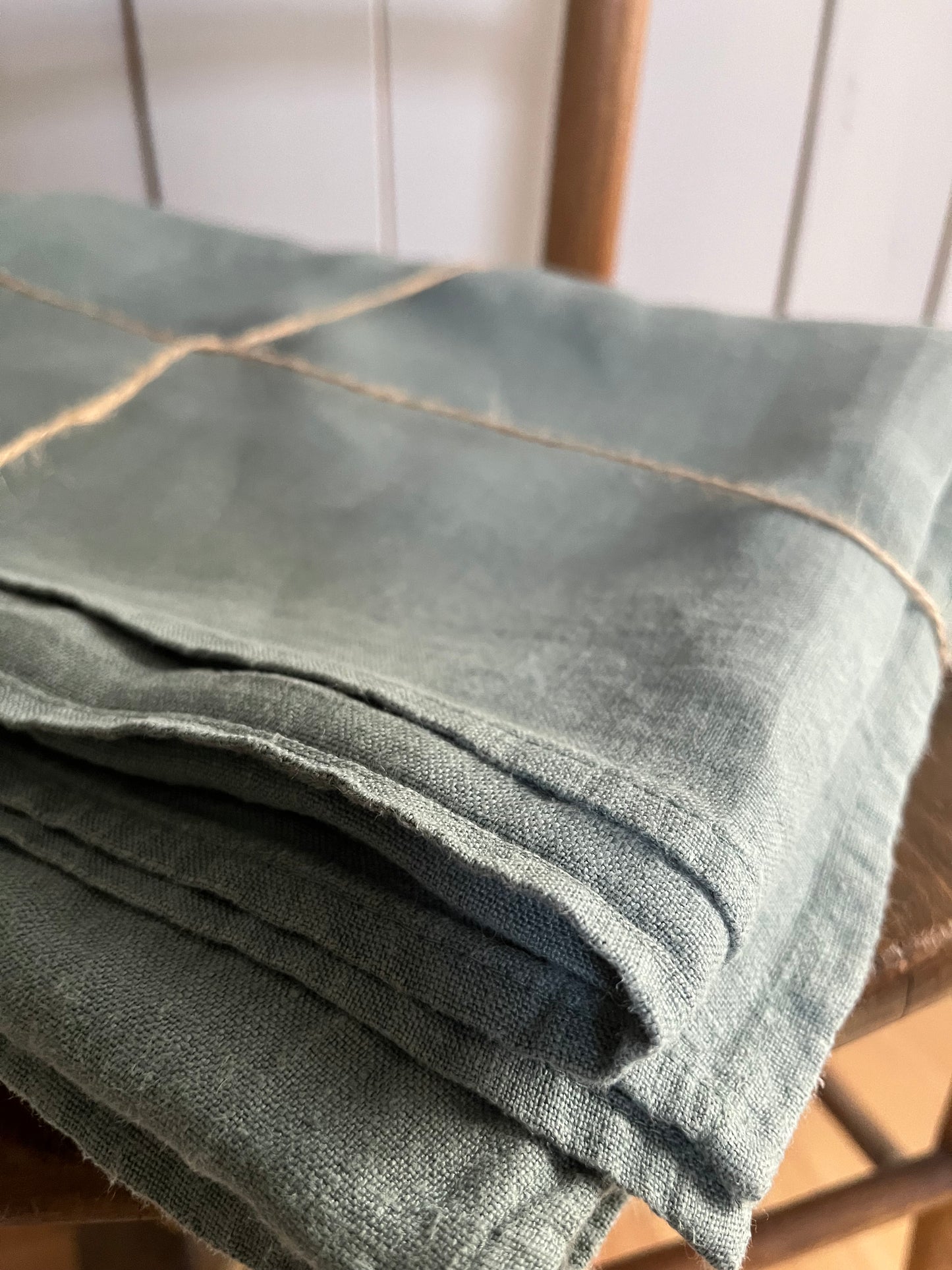 XL Leinen Decke, Überwurf aus schwerem Leinen 225 x 150