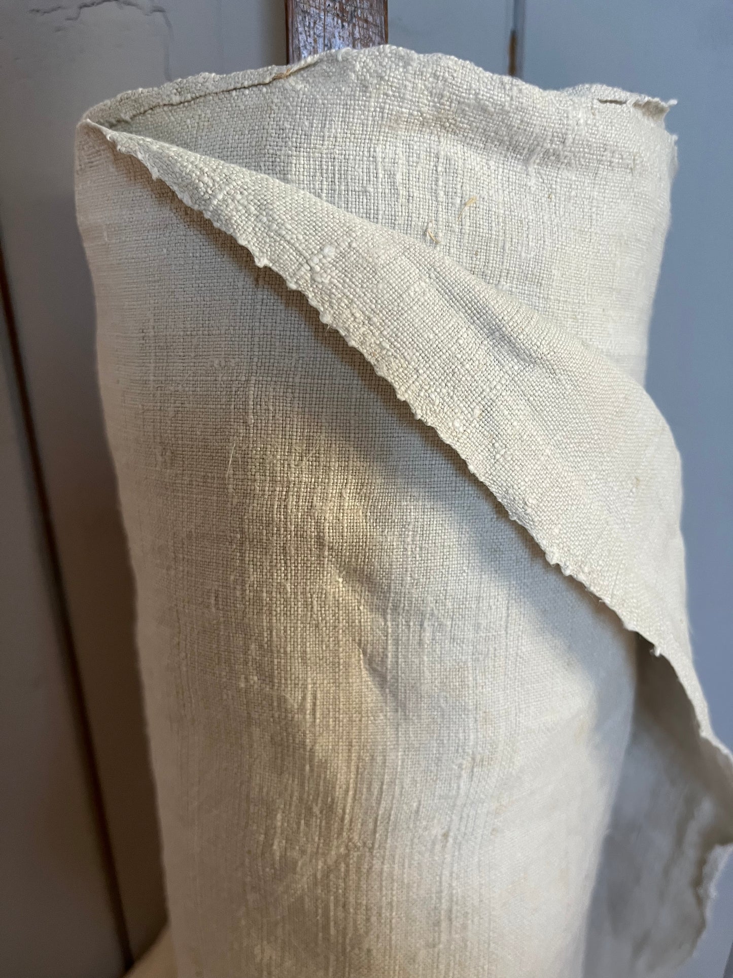 1906 gewebt: 7,1 Meter herrliches, sattes Bauernleinen