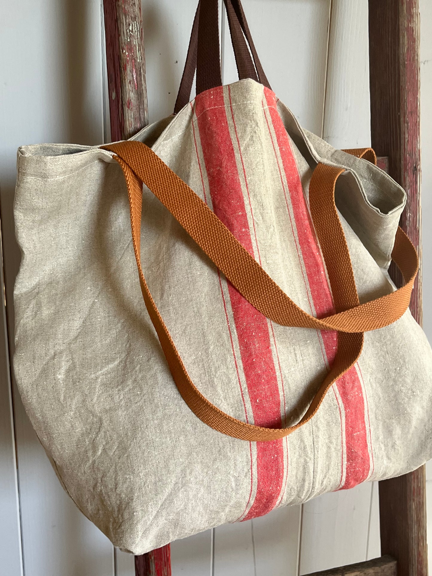Leinentasche Shopper für den Einkauf