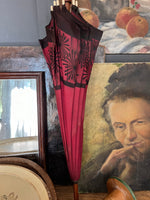 Load image into Gallery viewer, Mary Poppins Schirm etwa 1920 toll erhalten
