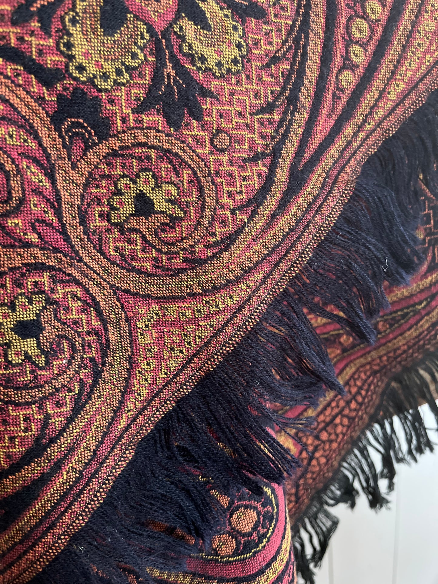 Paisleydecke aus Frankreich