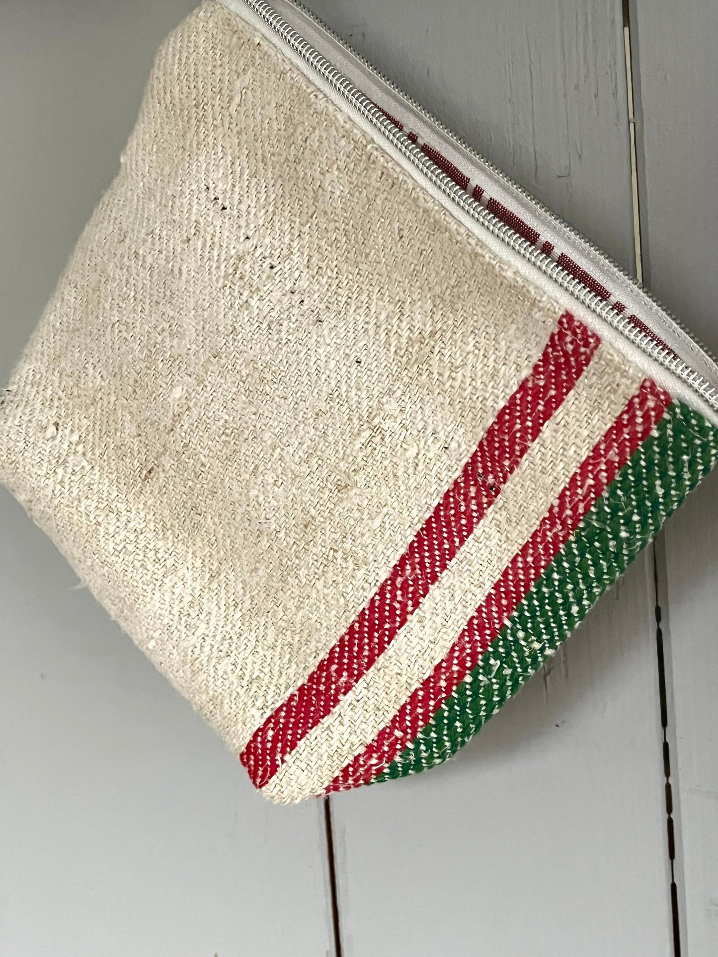 Kosmetiktasche Tasche gestreift kleiner Shopper