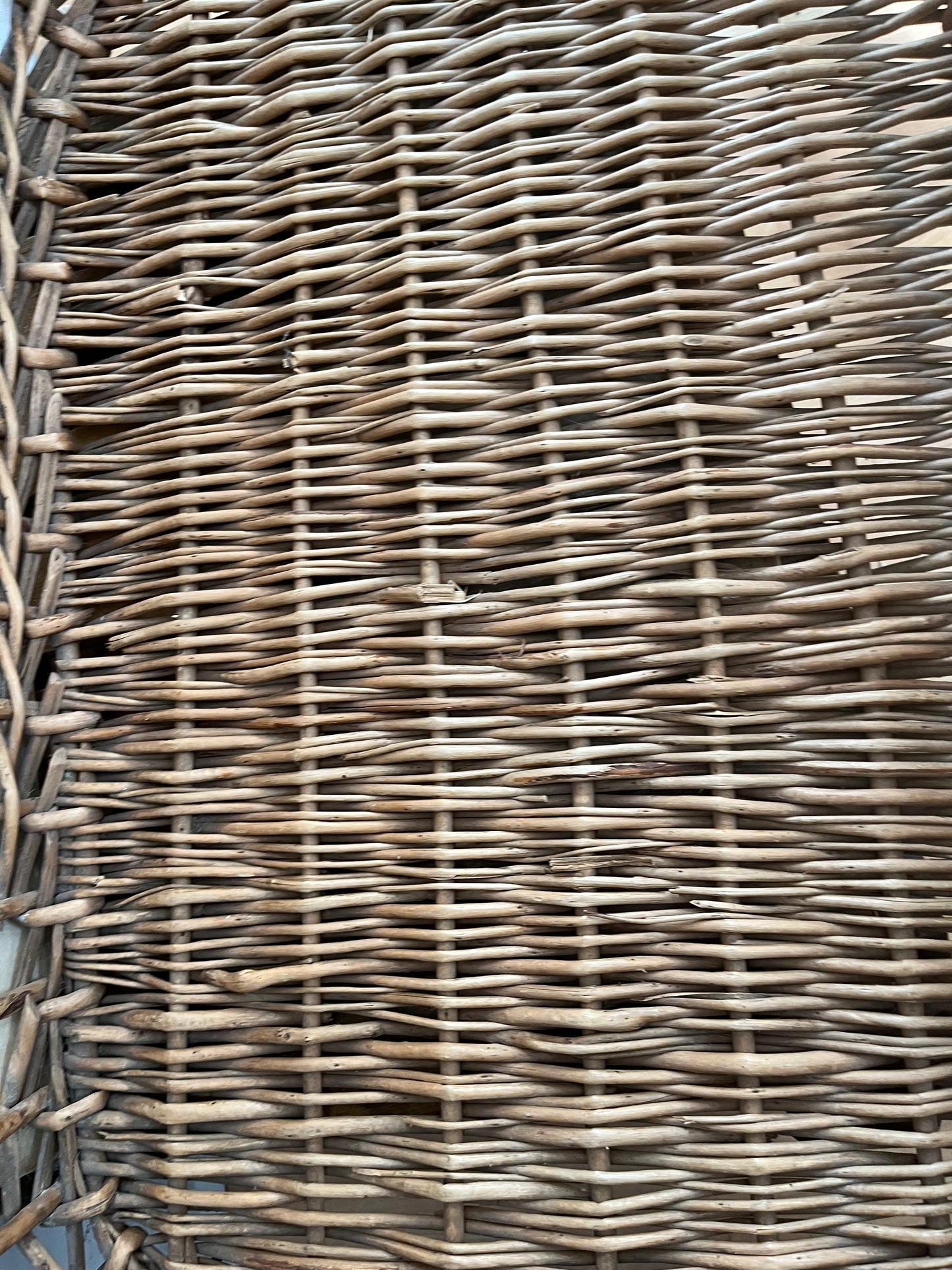 Großer vintage Wäschekorb aus Belgien