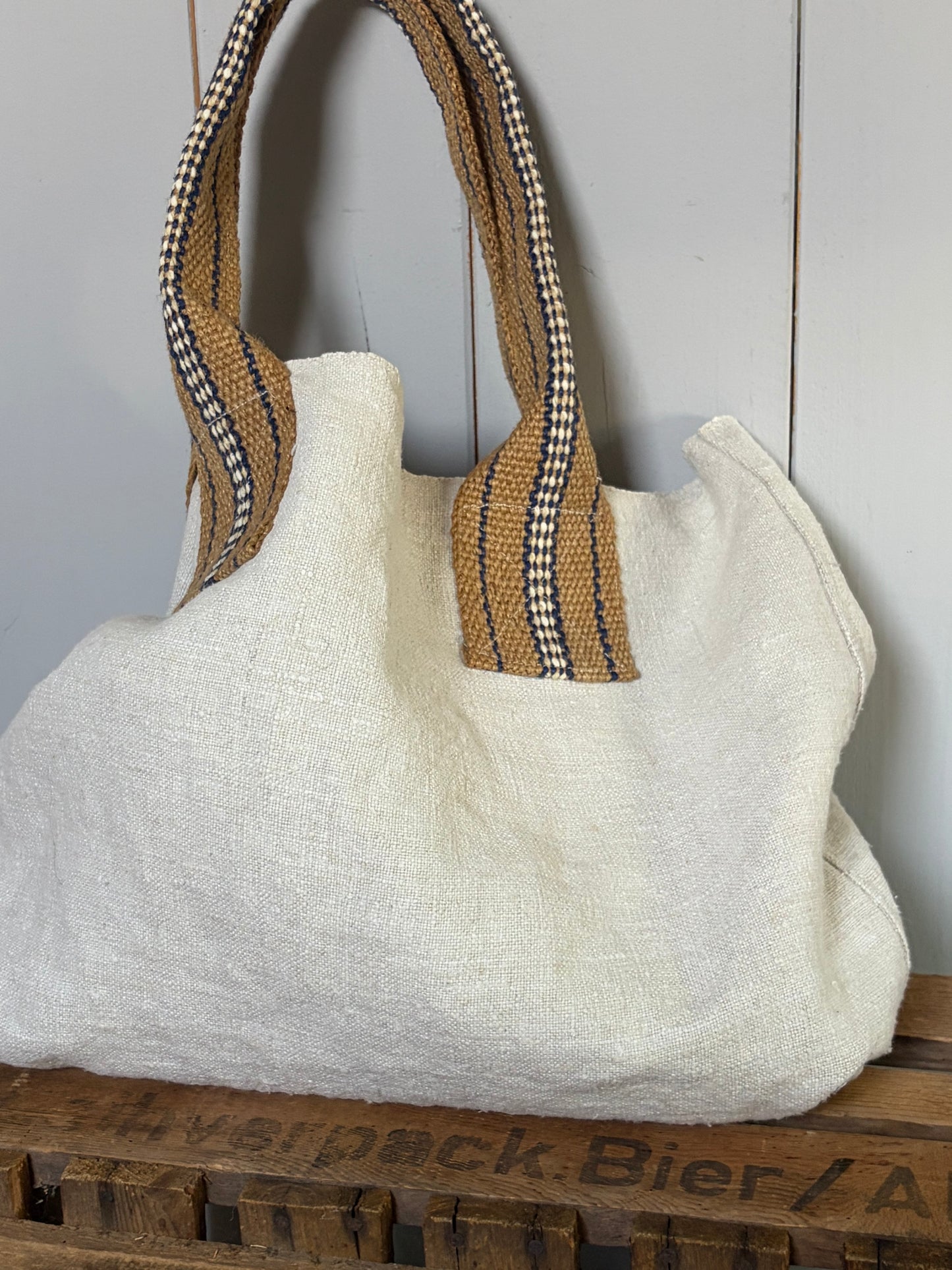 Leinentasche Shopper für den kleinen Einkauf