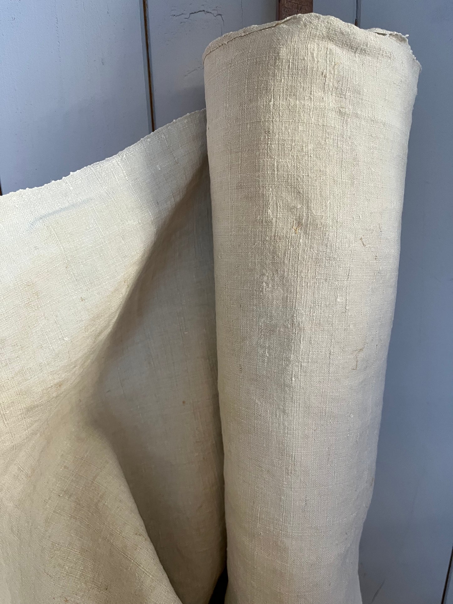 1906 gewebt: 7,1 Meter herrliches, sattes Bauernleinen