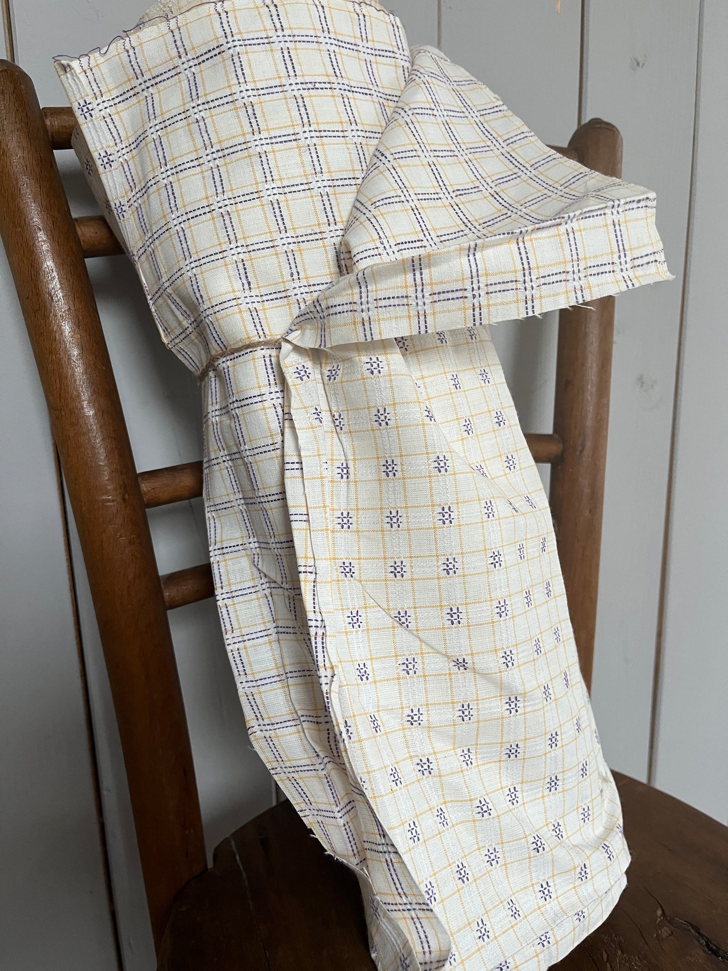 Seltenes Leinen aus den 1930er Jahren: 4 x 1,6 Meter