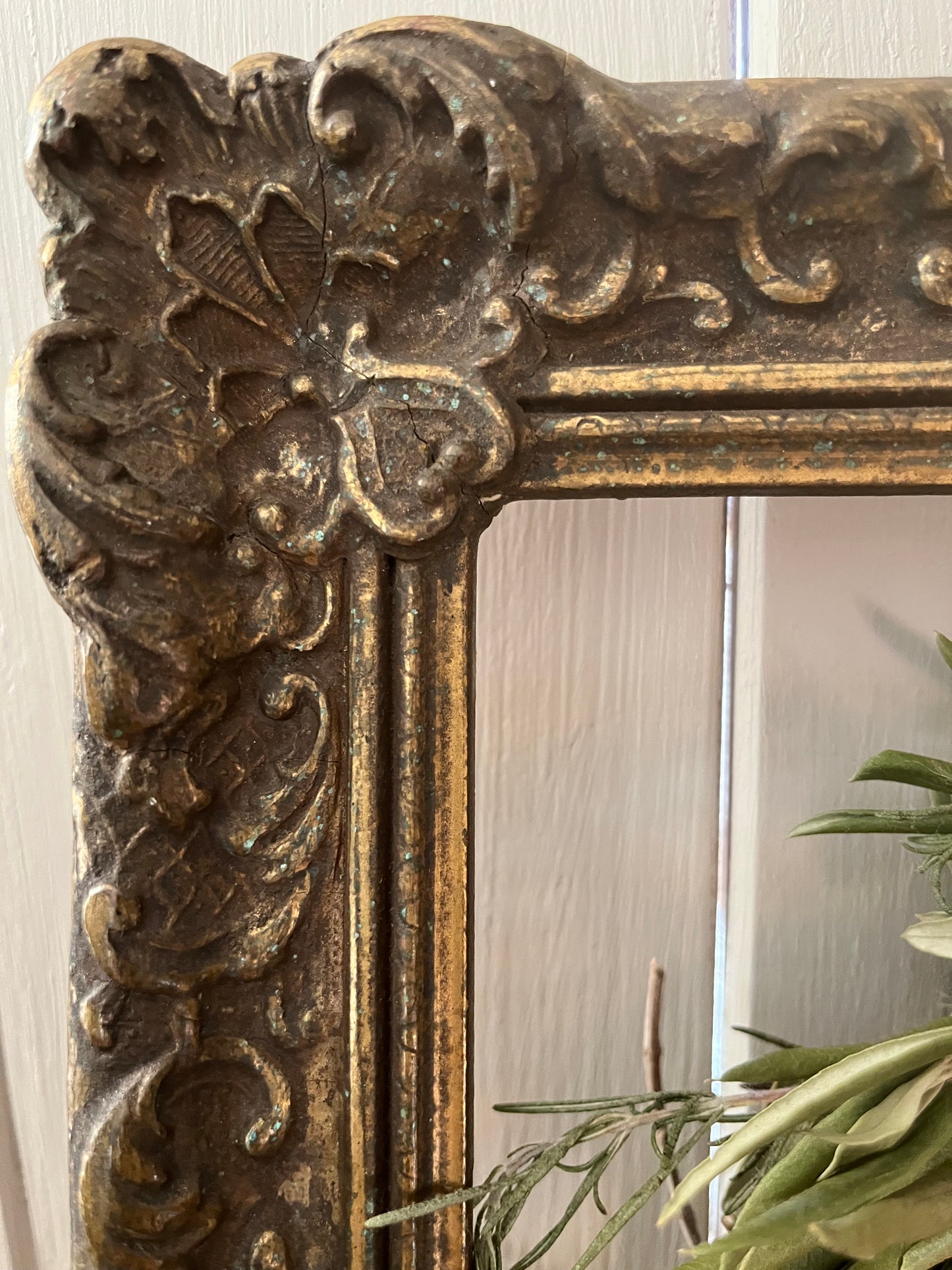 Besonders schöner, antiker Stuckrahmen in top Zustand