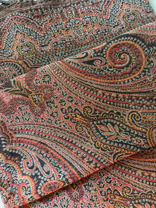 Große Decke aus dem Jugendstil Paisley 200 x 140 Plaid