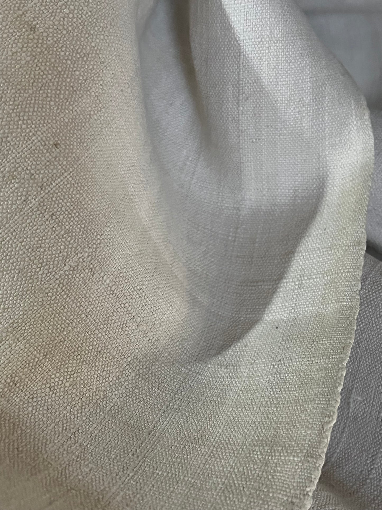 Original verschnürt: 8 Meter schweres Leinen 1940er Jahre - 2,4 Kilo