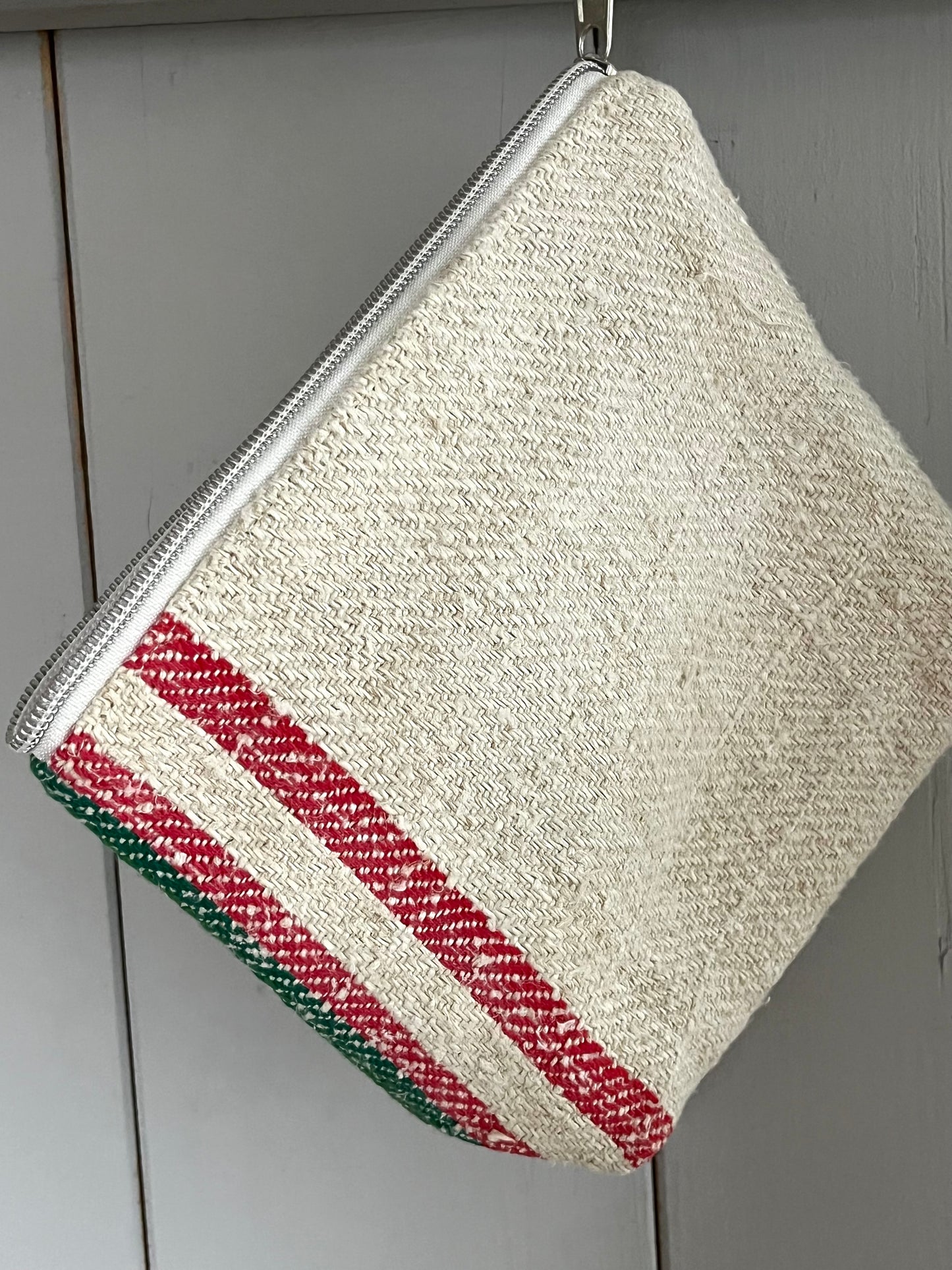 Kosmetiktasche Tasche gestreift kleiner Shopper