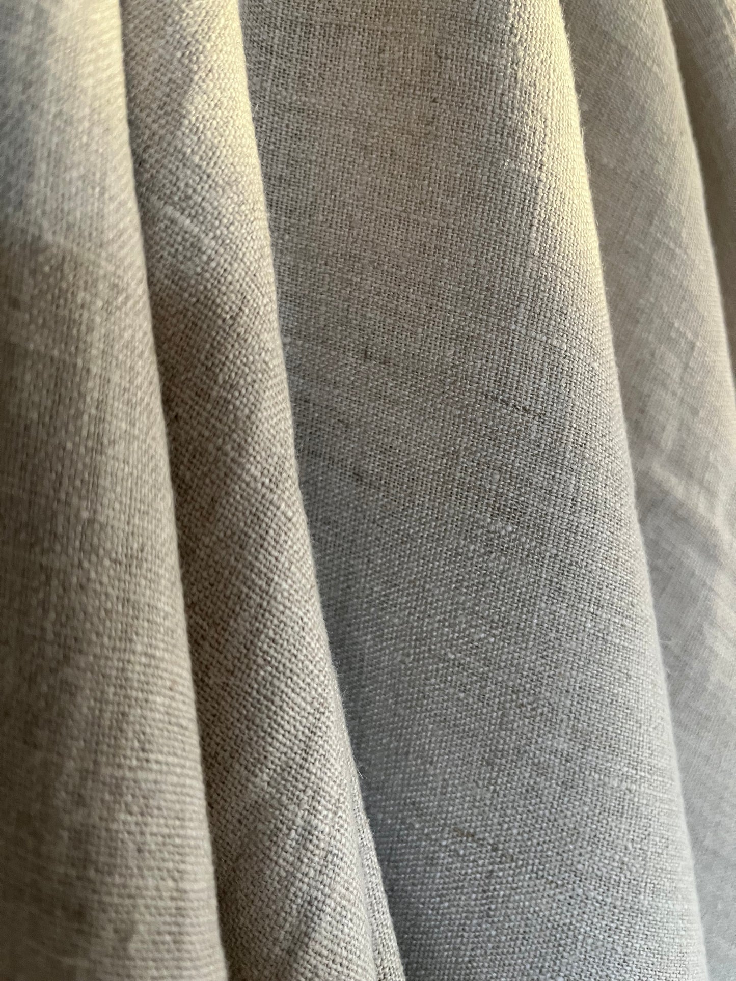 XL Leinen Decke, Überwurf aus schwerem Leinen Natur 200 x 155