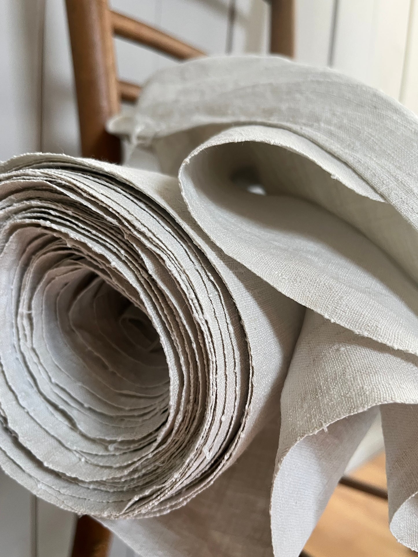 1900: 5 Meter sattes, schweres Bauernleinen