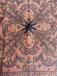 Decke Stola aus dem vergangenen Jahrhundert Paisley 97 x 97 Plaid