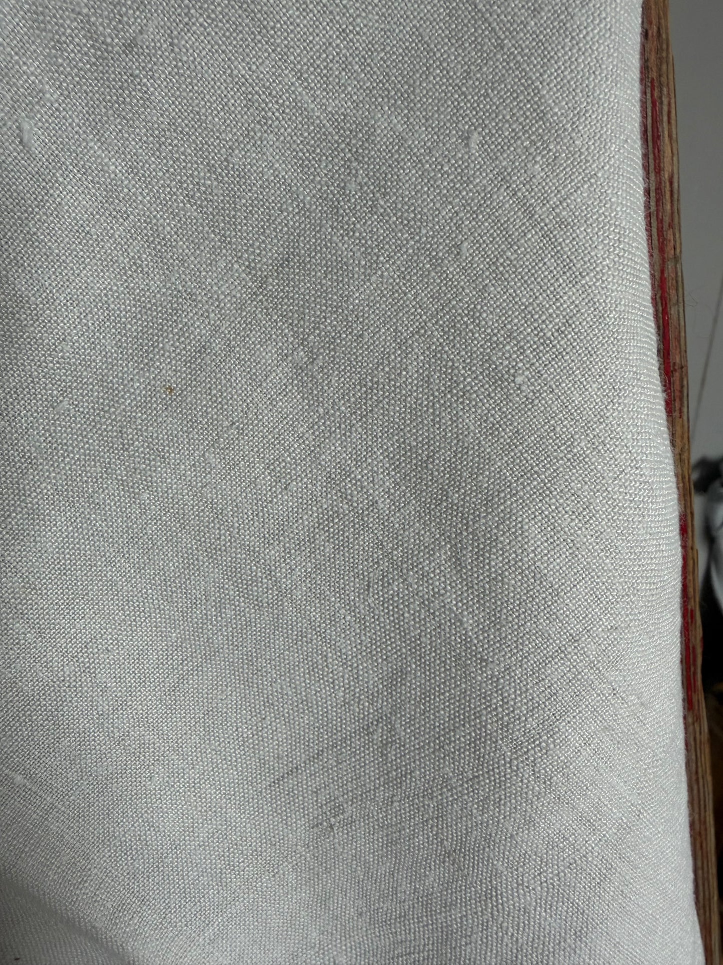 Großes Leinentuch aus altem Bauernleinen, sauber, 72 × 67