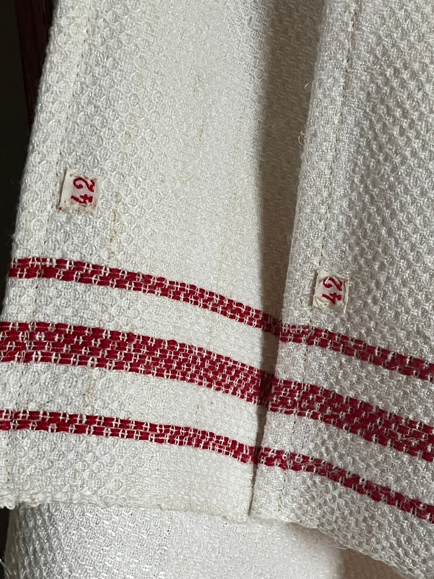 Trio: Leinentücher mit Struktur