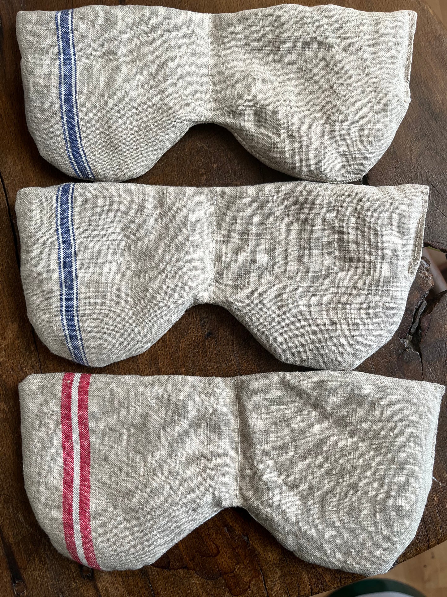 Kühlende Leinen-Augenmaske bei Migräne oder müden Augen